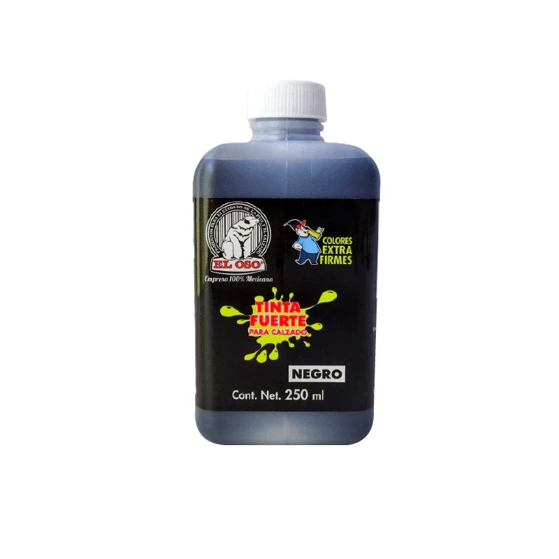 Tinta Para Calzado Negra 250Ml 8045 El Oso