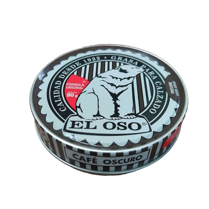 Grasa P/Calzado Clas.90Gr Cafe Oscuro 8265 El Oso