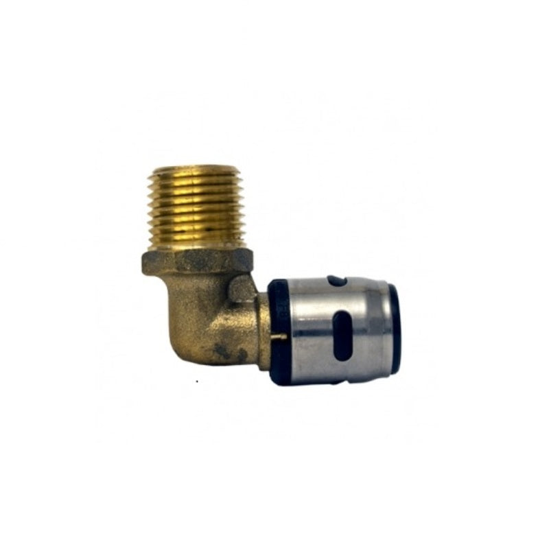 Codo 1/2 X 90 Macho Para Tubo Pex Cp-Em-11 Coflex