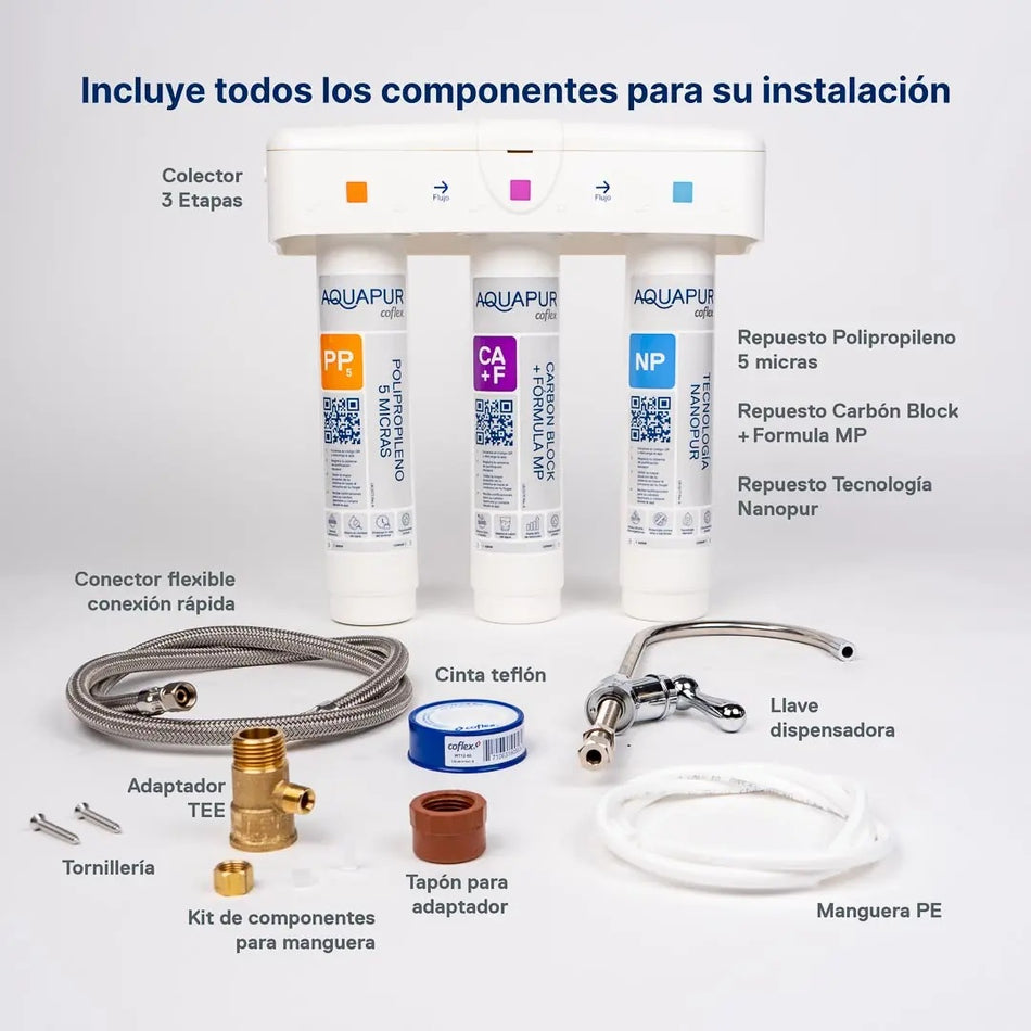 Filtro Bajo Cubierta  3-Etapas Wf-230 Coflex Ultrafil