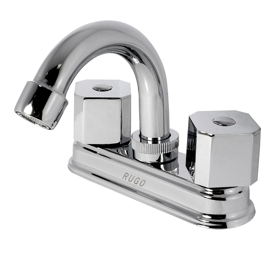 Mezcladora Para Lavabo 4" Man/Sena 24-Ts Rugo