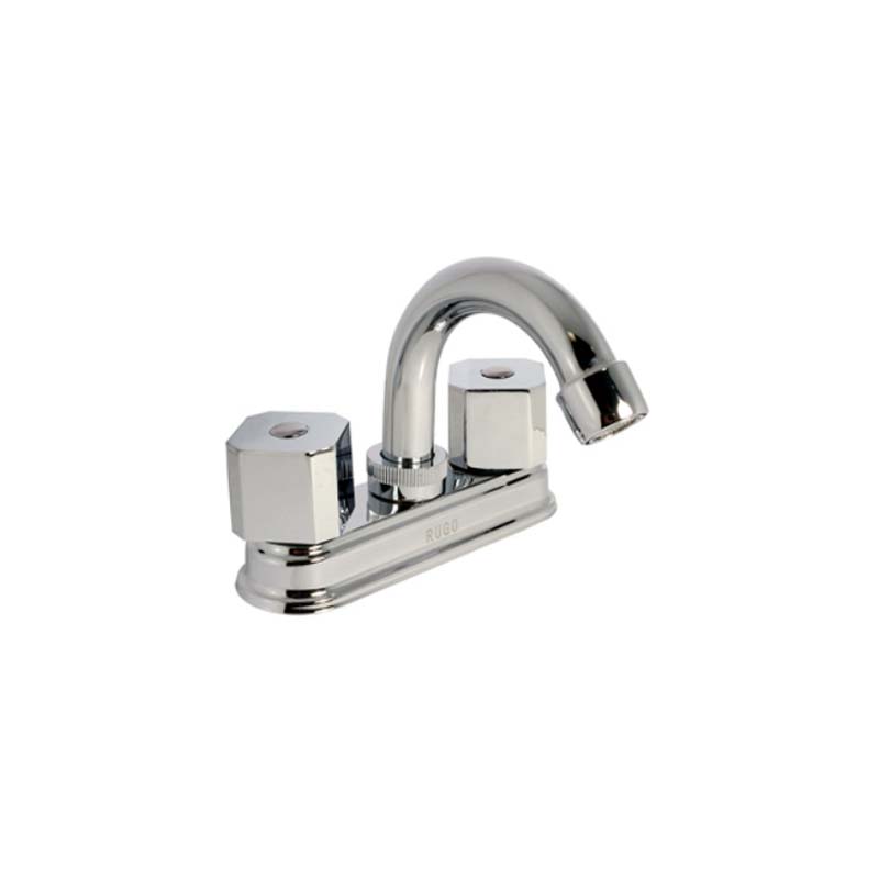 Mezcladora Para Lavabo 4" Man/Sena 24-Ts Rugo