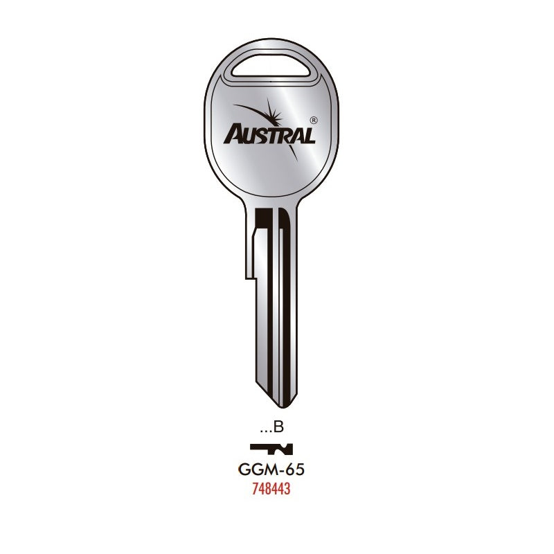 Forma Para Llave Ggm-65 Mx(Nq) Austral