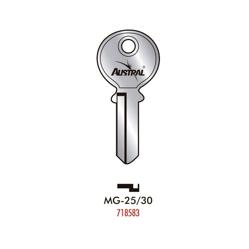 Forma Para Llave Mg-25/30 Mx(Nq) Austral