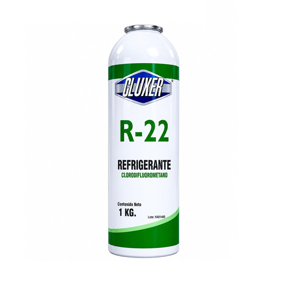 Gas Refrigerante R-22 1Kg Cxr22-1 Cluxer