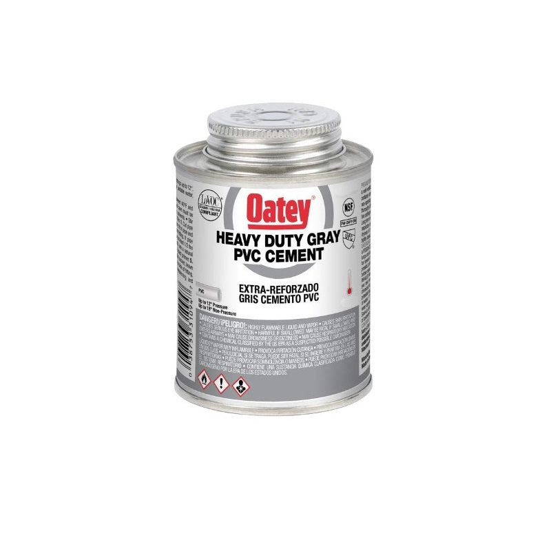 Pegamento Pvc Gris Heavy Duty 32 Oz 946 Ml 32381 Oatey