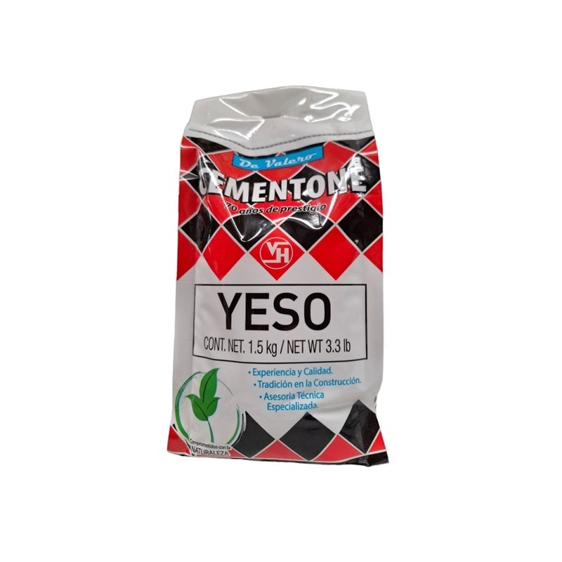 Yeso En Empaque De 1.5 Kg Valero Hermanos