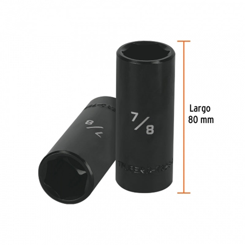 Dado D/Impacto Largo 1/2"X7/8" D-7328-Hl Truper