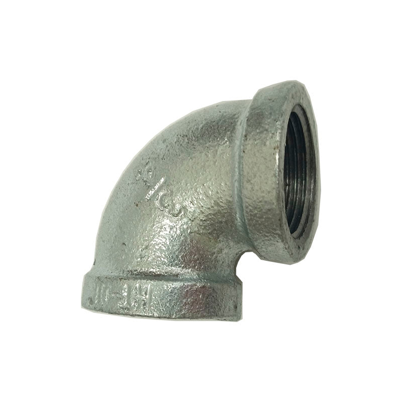 Codo de 90 reforzado 3/4" galvanizado