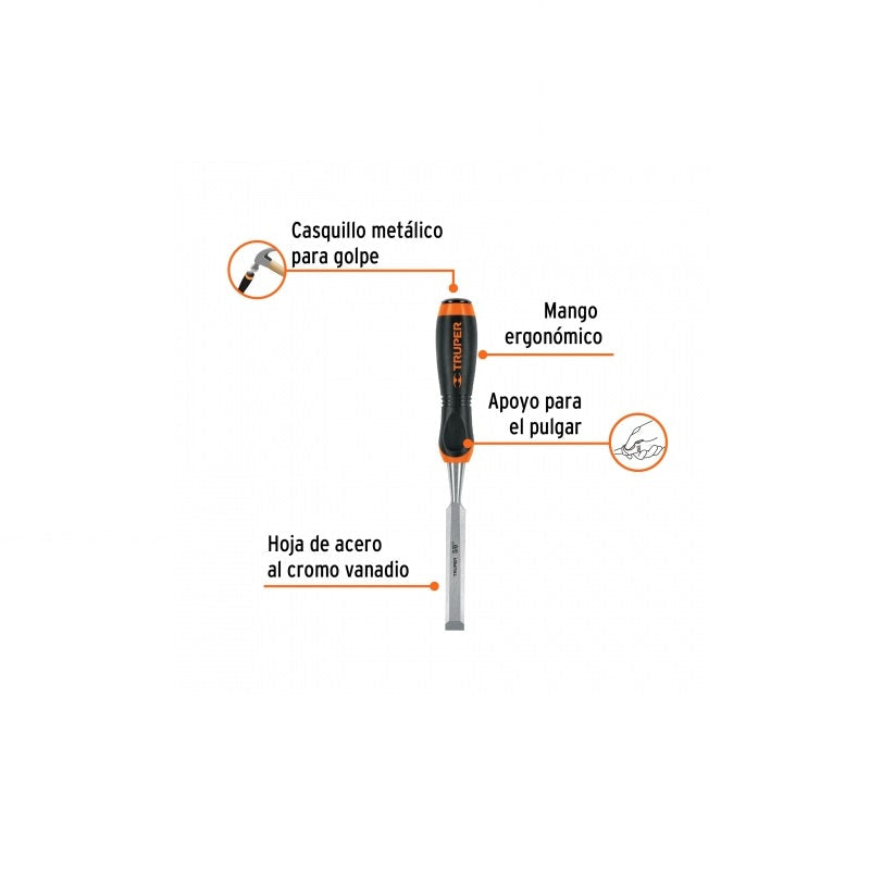 Formon Para Madera De 5/8" Ft-5/8 Truper