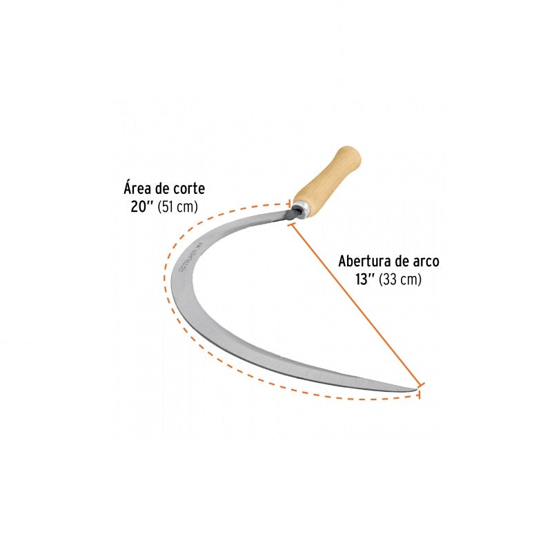 Hoz De Punta #2 Hp-2 Truper