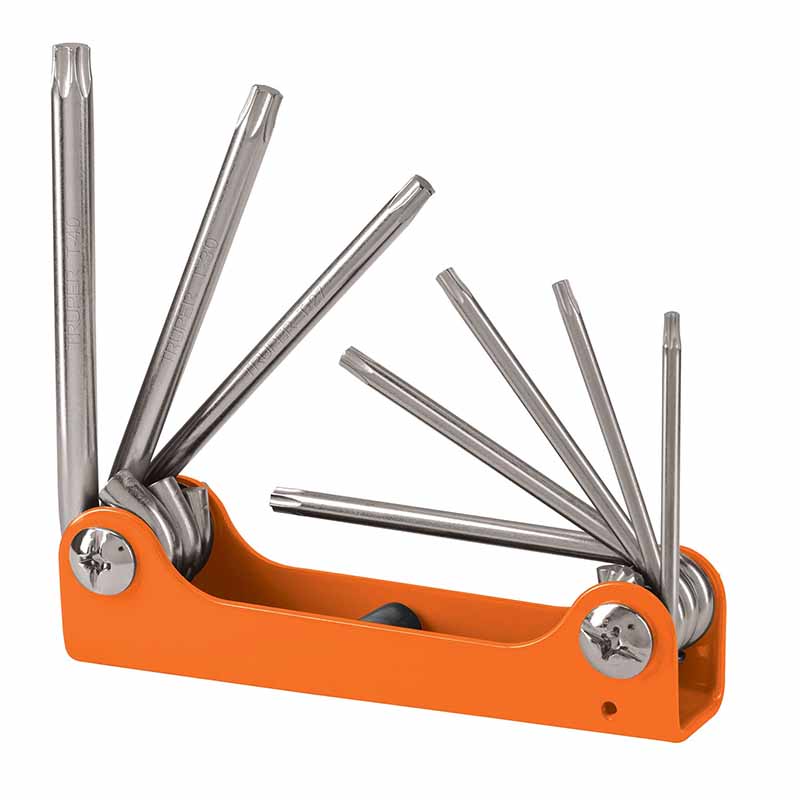 Juego Llaves Torx 8 Pzs Torx-8 Truper