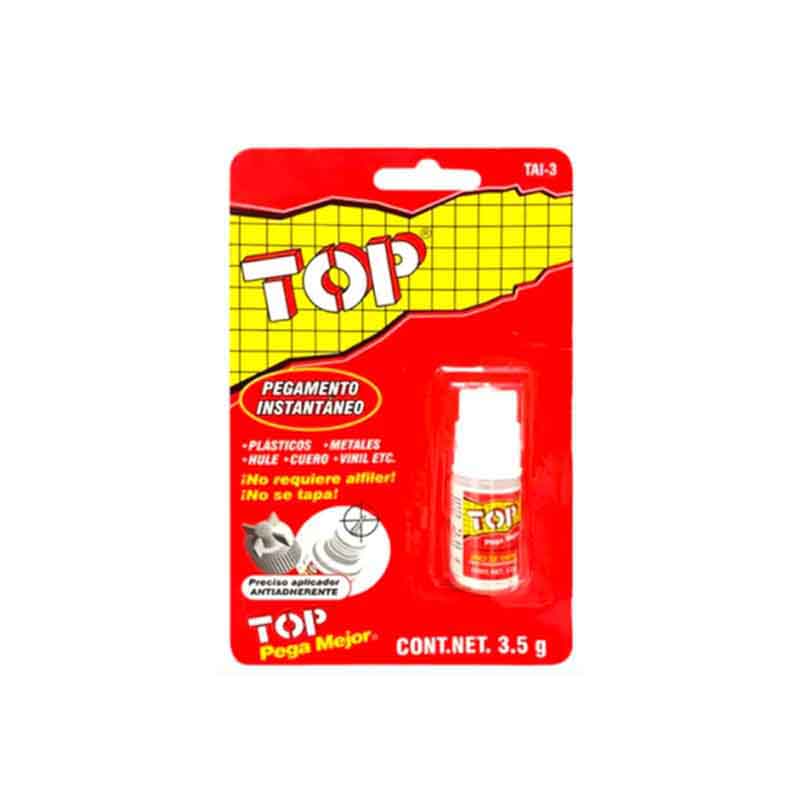 Adhesivo Top Gotero 3.5Grs Tai-3-100 Blister Indiv