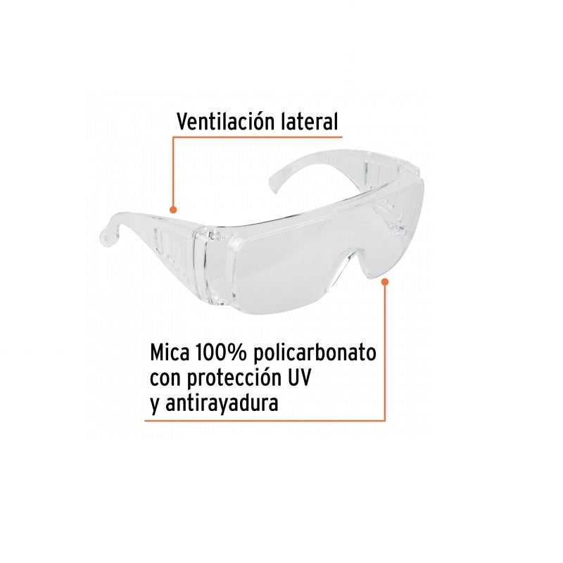 Lentes De Seguridad Transparente Len-St Truper