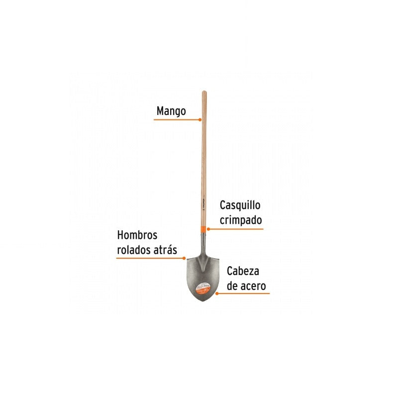 Pala Irrigación Mango Largo Classic Pir Truper