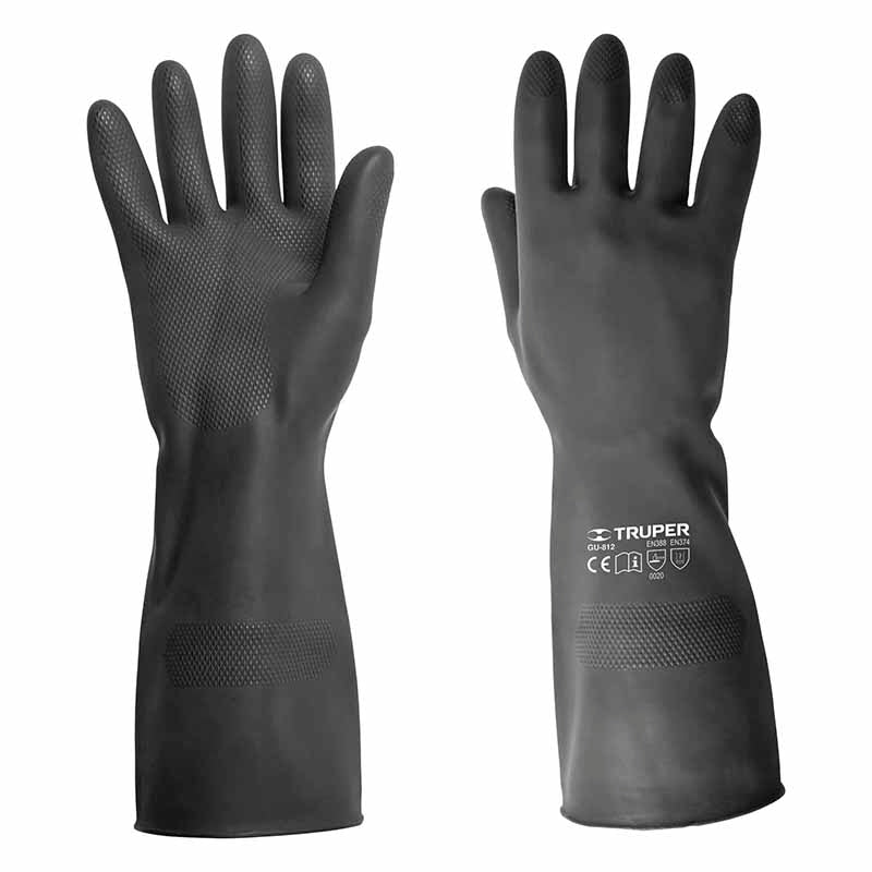 Guantes Resistencia Químicos Medianos Gu-812 Truper