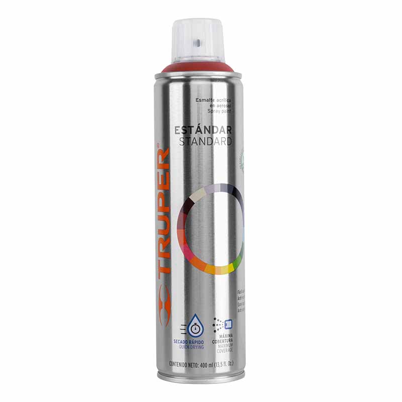 Pintura Aerosol Rojo Oxido Prim Pap-Ro Truper