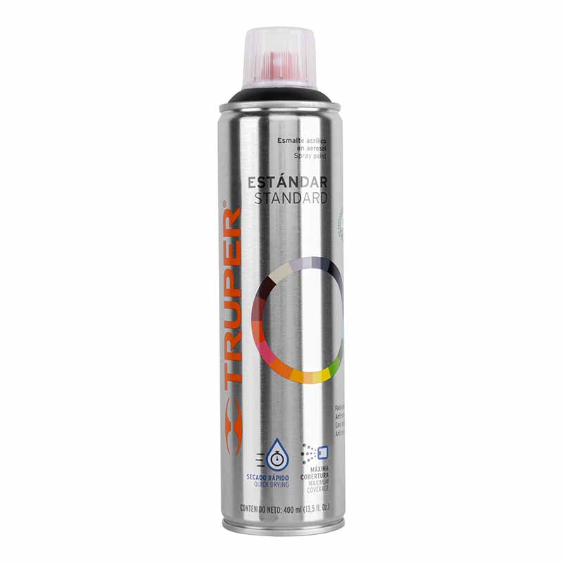 Pintura Aerosol Negro Mate Pa-Nm Truper