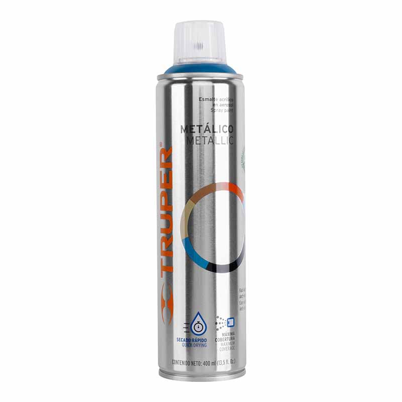 Pintura Aerosol Azul Metálico Pam-Az Truper