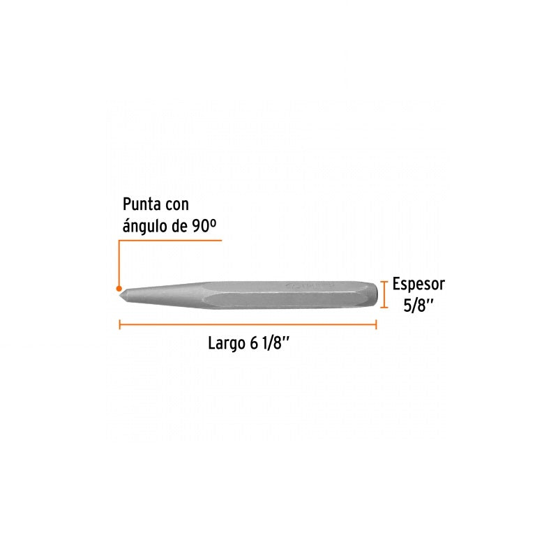 Punzón Para Barrenar Pubar-5/8-Pumar-5/8 Truper