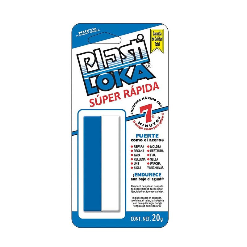 Plastiloka Azul Super Rapida 20g