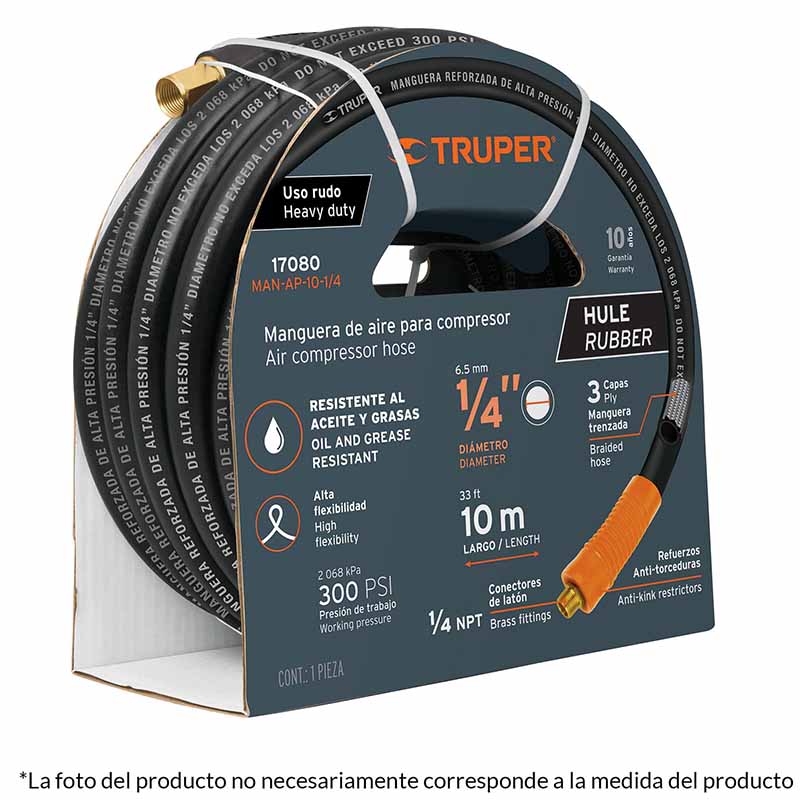 Manguera P/Compresor Man-Ap-15-3/8 Truper