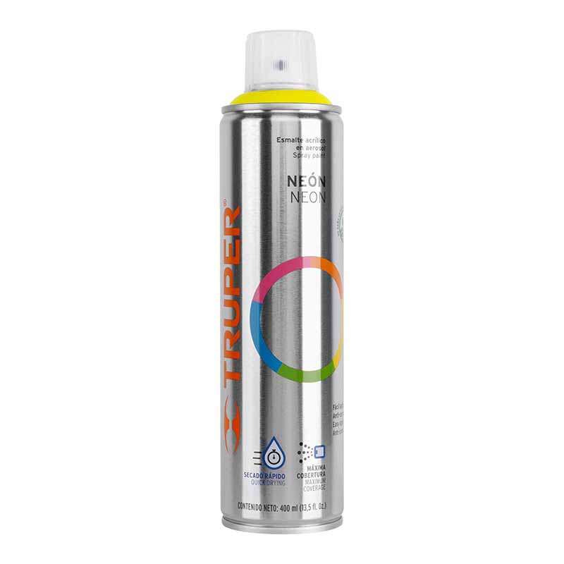 Pintura Aerosol Amarillo Fluore Paf-Am Truper