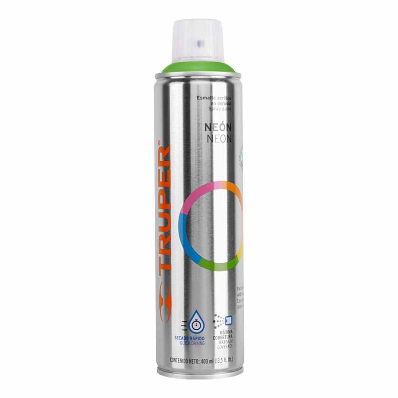 Pintura Aerosol Flúor Verde Paf-Ve Truper