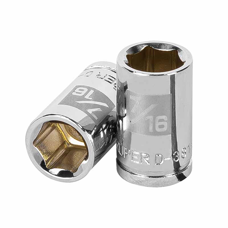 Dado Std 3/8"X7/16" 6 Punta D-3814-H Truper