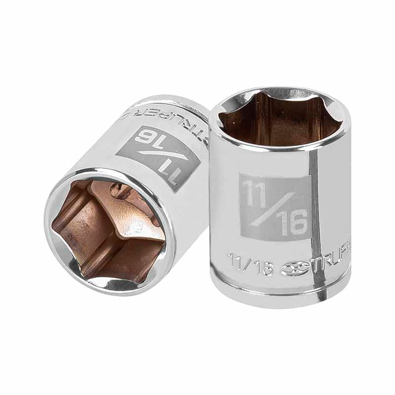 Dado Std 3/8"X11/16" 6 Puntas D-3822-H Truper