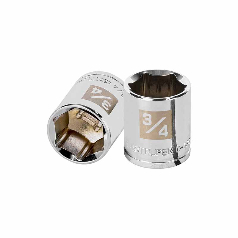 Dado Std 3/8"X3/4" 6 Punta D-3824-H Truper