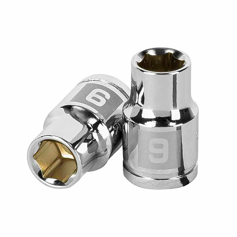 Dado Cuadro 3/8"Hex.Met. 9Mm D-3809Hm Truper