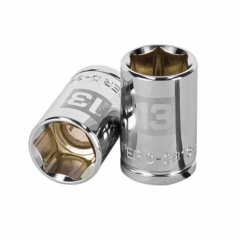 Dado Cuadro 3/8"Hex.Met.13Mm D-3813Hm Truper