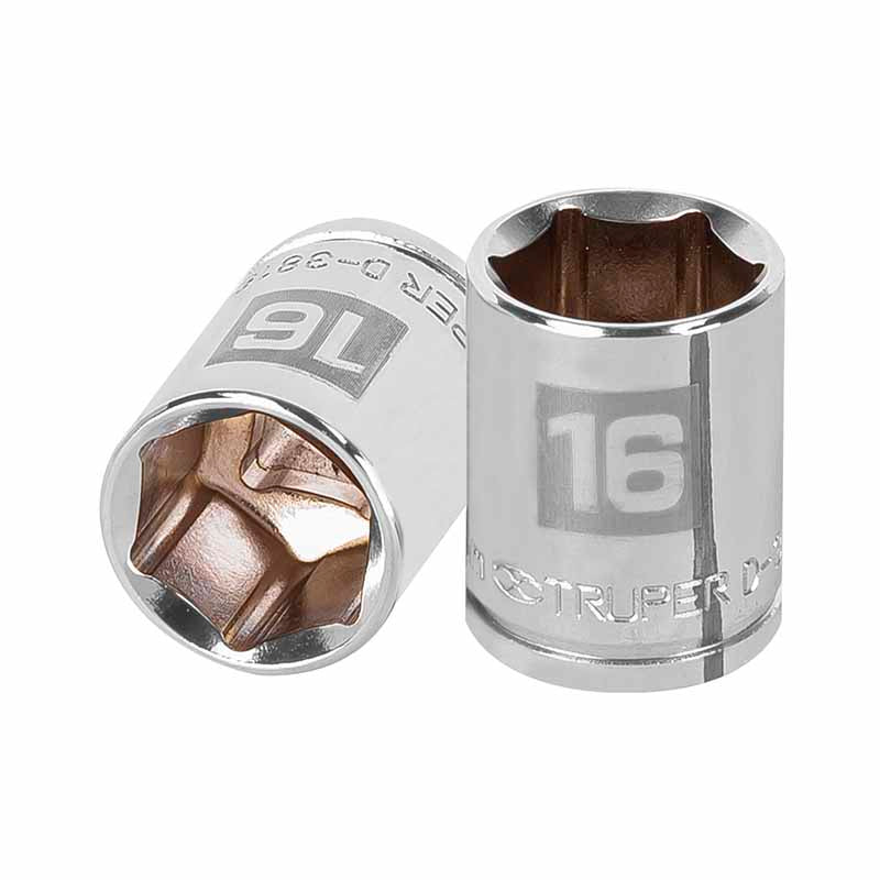Dado Cuadro 3/8"Hex.Met. 16Mm D-3816-Hm Truper