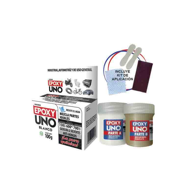 Adhesivo Epoxy Uno U.G Blanco 100Grs Unob98