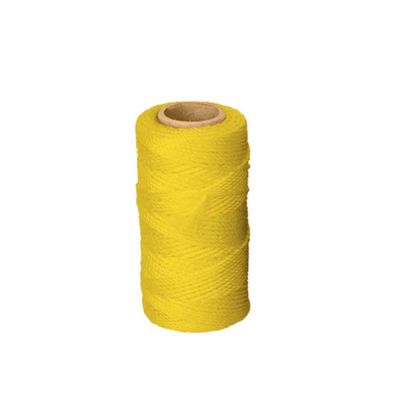 Hilo Para Albañil Nylon Con 100Mts.Amarillo