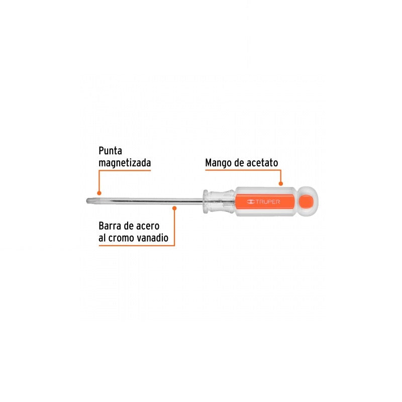 Desarmador Punta Torx 27 Dt-27 Truper