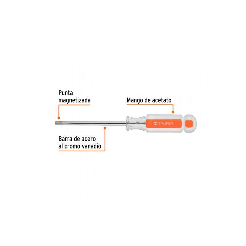 Desarmador Punta Torx 30 Dt-30 Truper