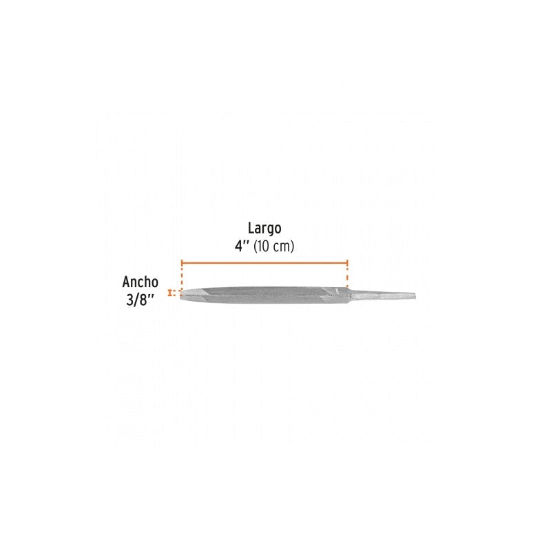 Lima Triangulo Pesado 4" S/Mgo. Ltp-4