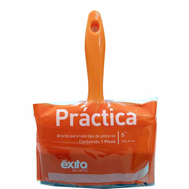 Brocha practica 6" exito