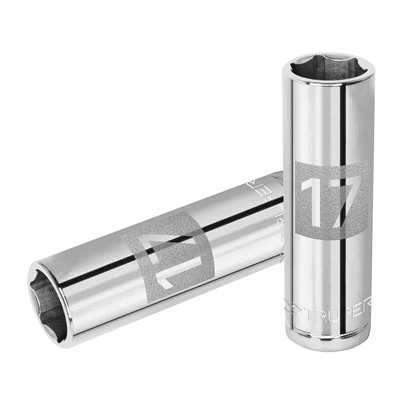 Dado Largo Cuadro 1/2"Hex.17Mm D-1217-Ml Truper