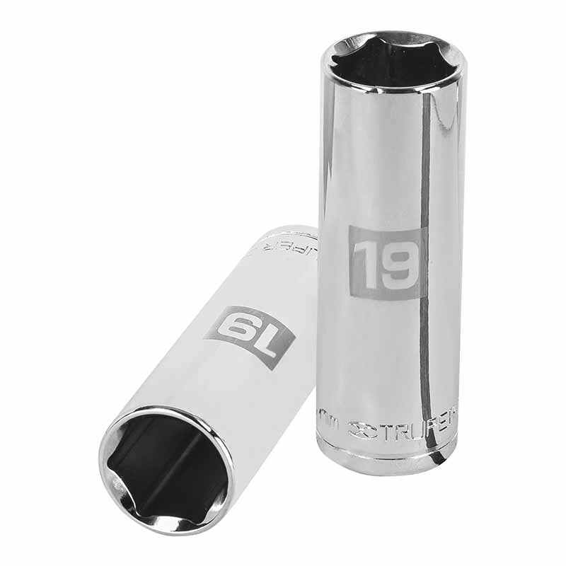 Dado Largo Cuadro 1/2"Hex.19Mm D-1219-Ml Truper