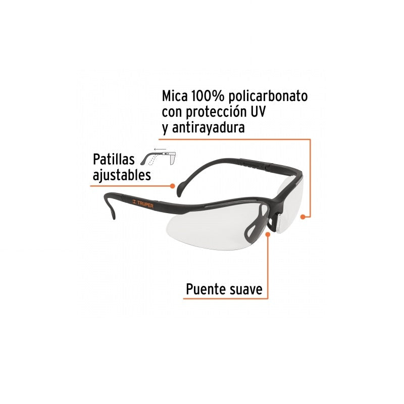 Lente De Seguridad Dep.Transp.Lede-St Truper