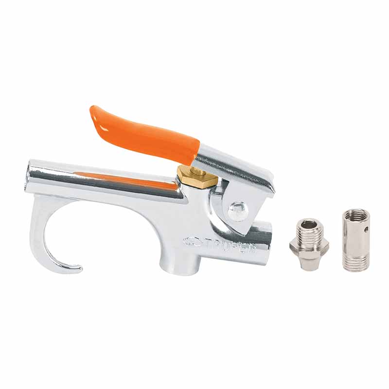 Pistola Para Sopletear 1/4Npt Crom. Piso-1 Truper