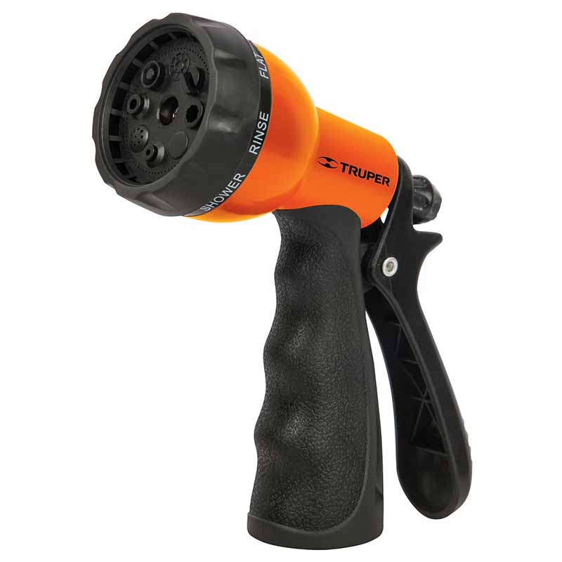 Pistola Para Riego Plástica 9Fun. Pr-409 Truper