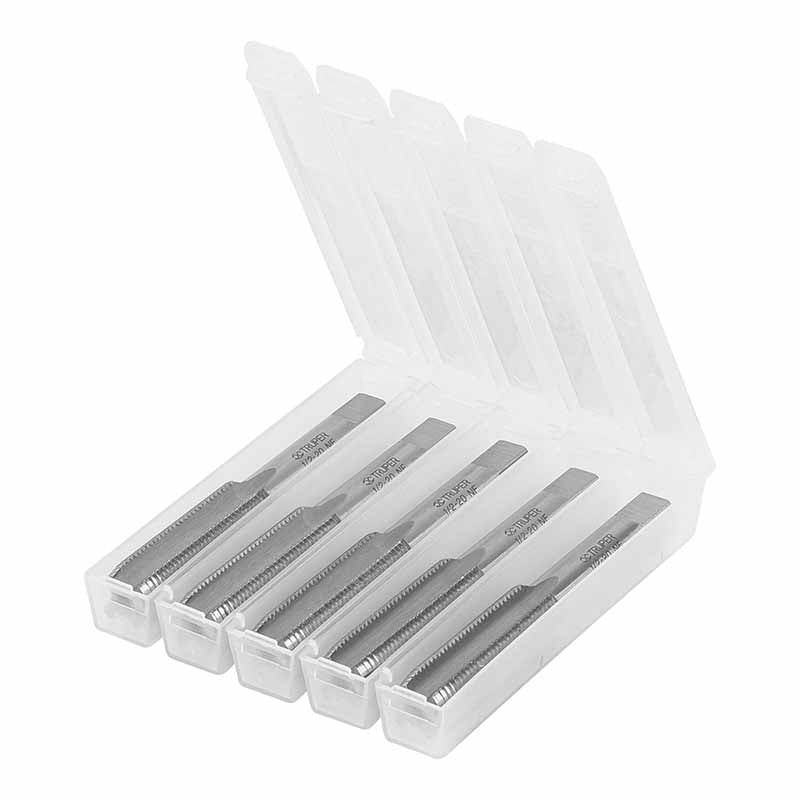 Machuelo Semiconico De 1/2 Mt-1/2X20 Caja de 5 Piezas