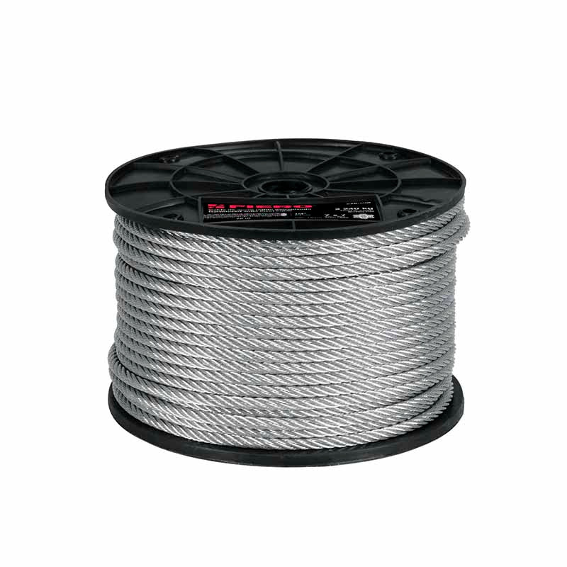 Cable Acero Rigido Cab-1/4R 7X7H Fiero (Rollo de 75 mts)