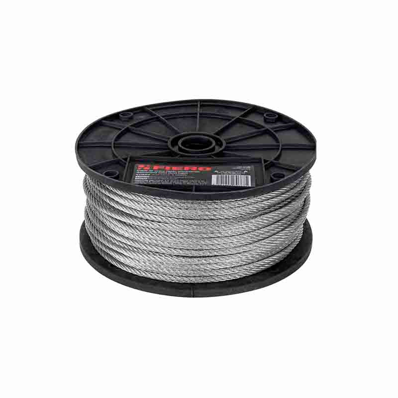 Cable Acero Rigido Cab-3/16R 7X7H Fiero (Rollo de 75 mts)