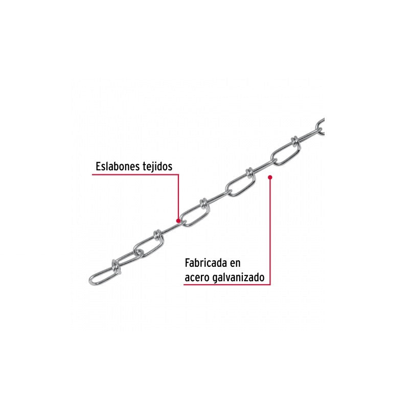 Cadena Tipo Víctor 3.0Mm Cade-30 Fiero (Carrete de 30 mts)