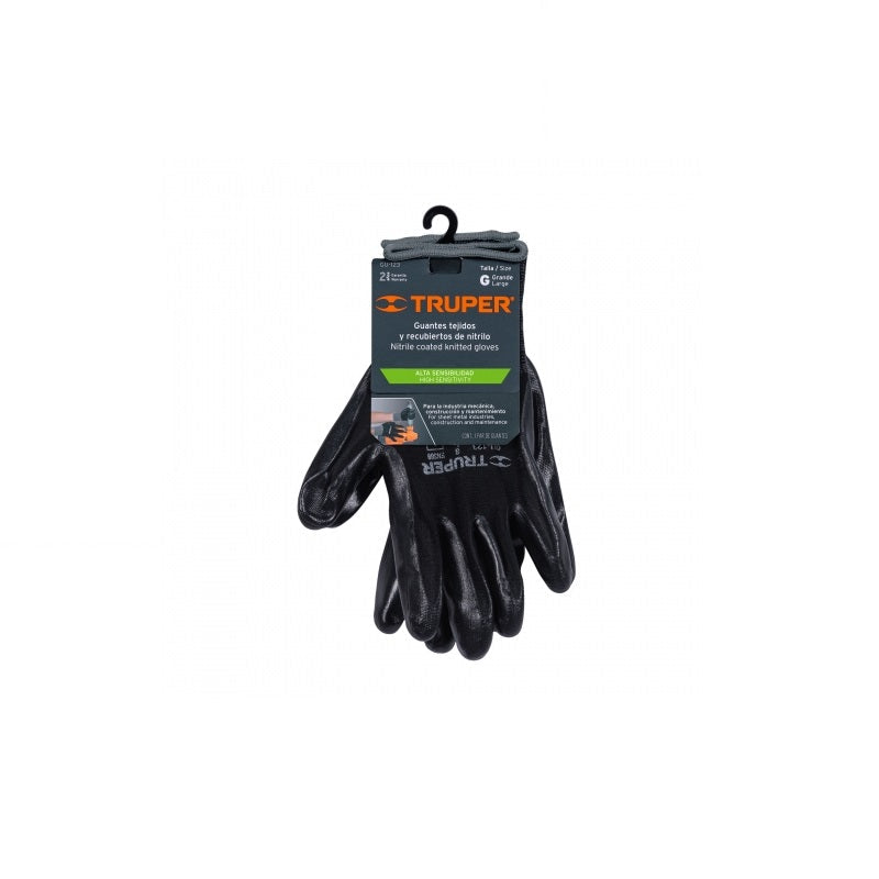 Guantes Nylon C/Nitrilo G Gu-123 Gux-Nit-L Truper